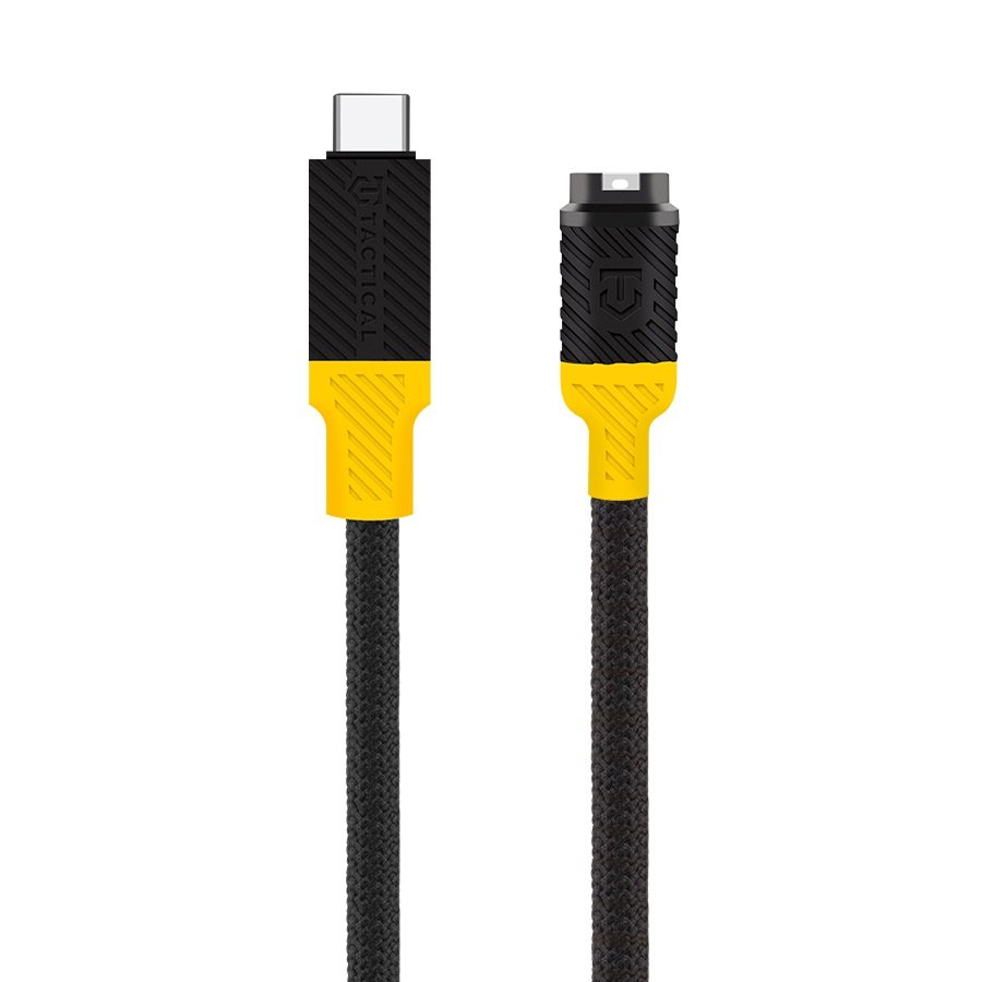 Obrázek Tactical Recce 3:20 kabel pro Garmin USB-C Black/Yellow