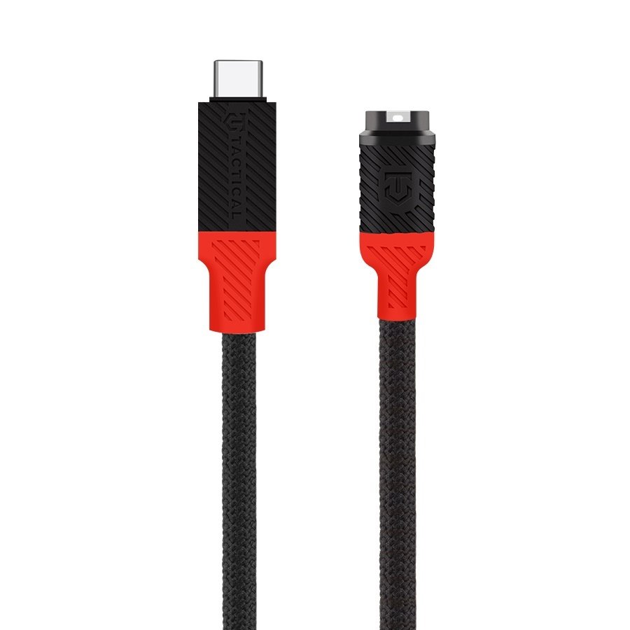 Obrázek Tactical Recce 3:20 kabel pro Garmin USB-C Black/Red