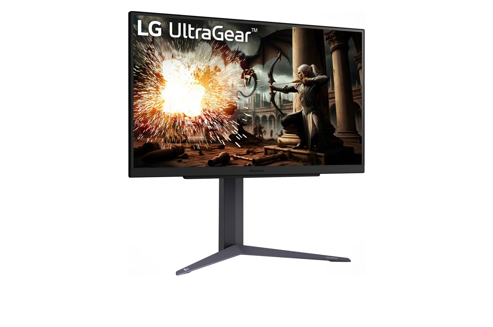 Obrázek LG UltraGear/27GS75Q-B/27"/IPS/QHD/180Hz/1ms/Black/2R