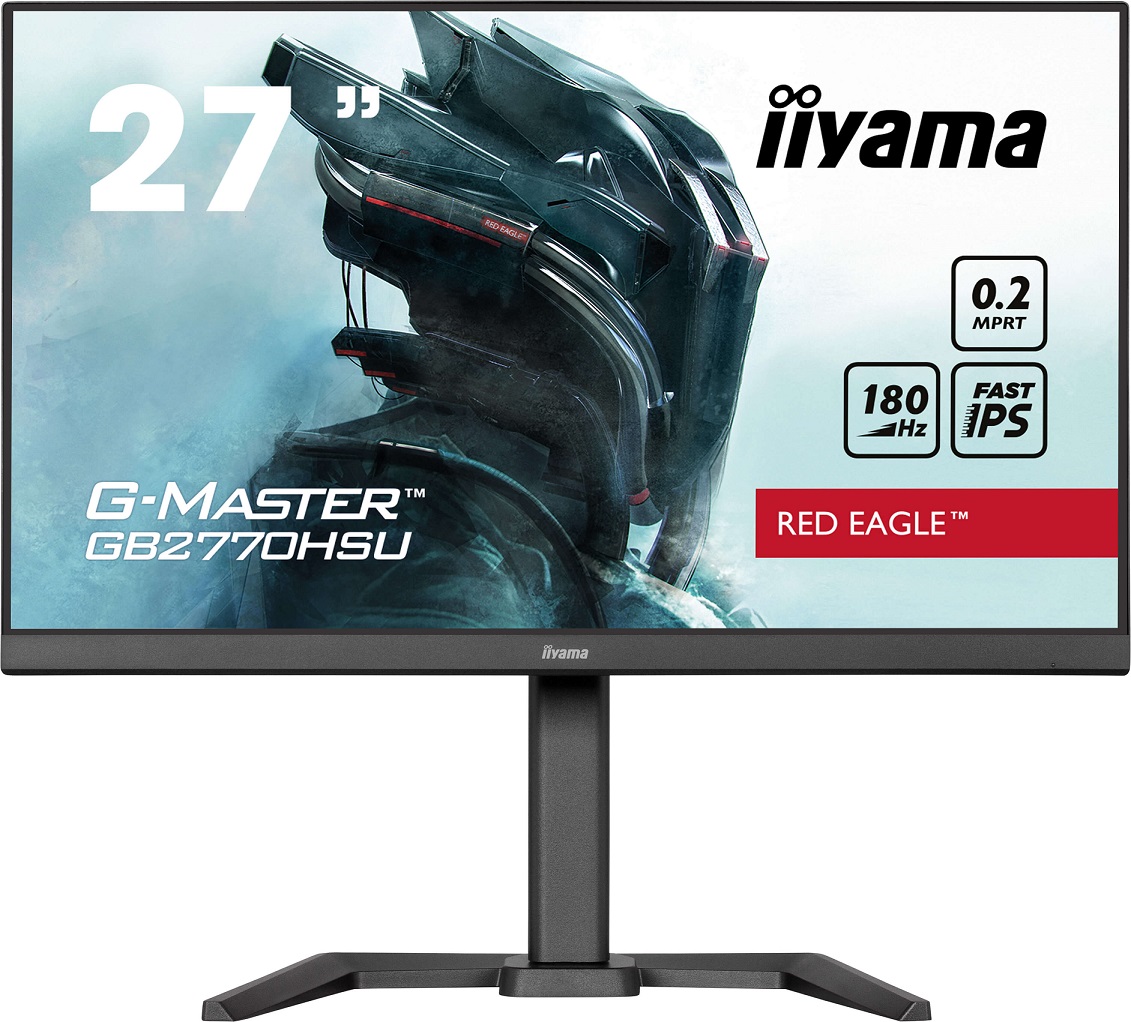 iiyama G-Master/GB2770HSU-B6/27"/IPS/FHD/180Hz/0,2ms/Black/3R