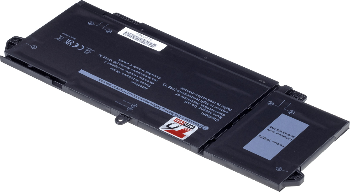 Obrázek Baterie T6 Power Dell Latitude 5320, 7320, 7420, 7520, 3900mAh, 59Wh, 4cell, Li-pol