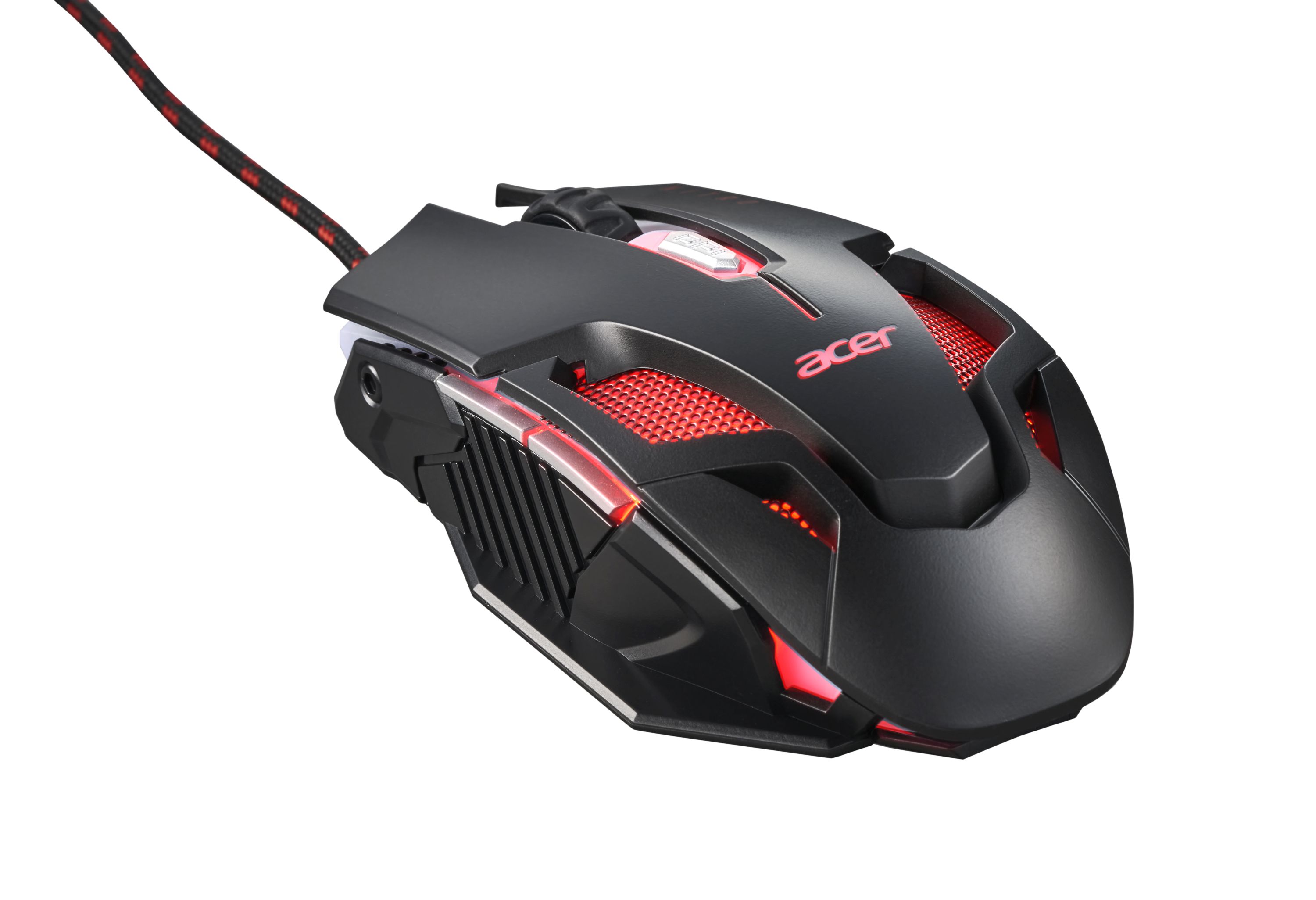 Obrázek Acer Nitro Gaming Mouse II/Herní/Optická/Pro praváky/7 200 DPI/Drátová USB/Černá