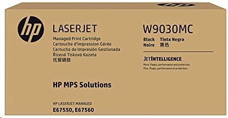 Obrázek HP Black Managed LJ Toner Cartridge, W9030MC