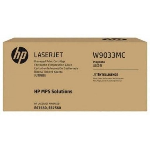 Obrázek HP Magenta Managed LJ Toner Cartridge, W9033MC