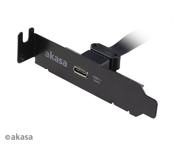 Obrázek AKASA - USB 3.1 gen 2 Typ C PCI záslepka low profile