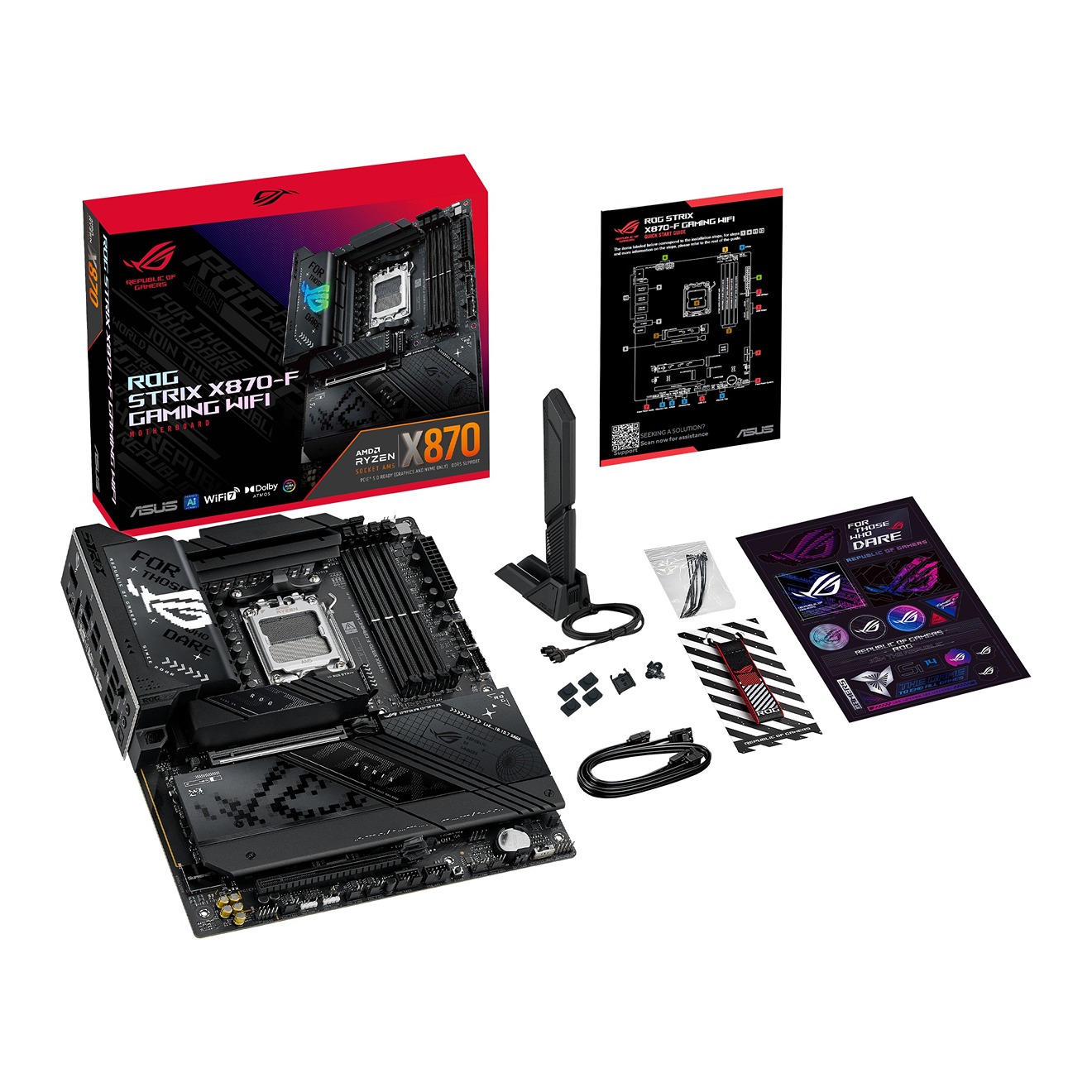 Obrázek ASUS ROG STRIX X870-F GAMING WIFI/AM5/ATX