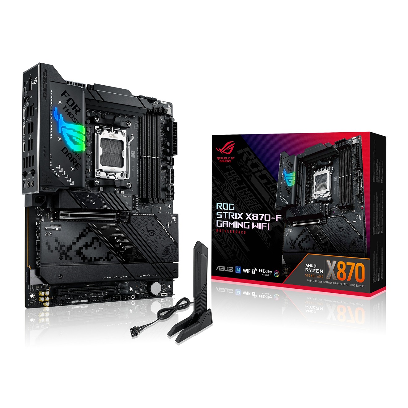 Obrázek ASUS ROG STRIX X870-F GAMING WIFI/AM5/ATX