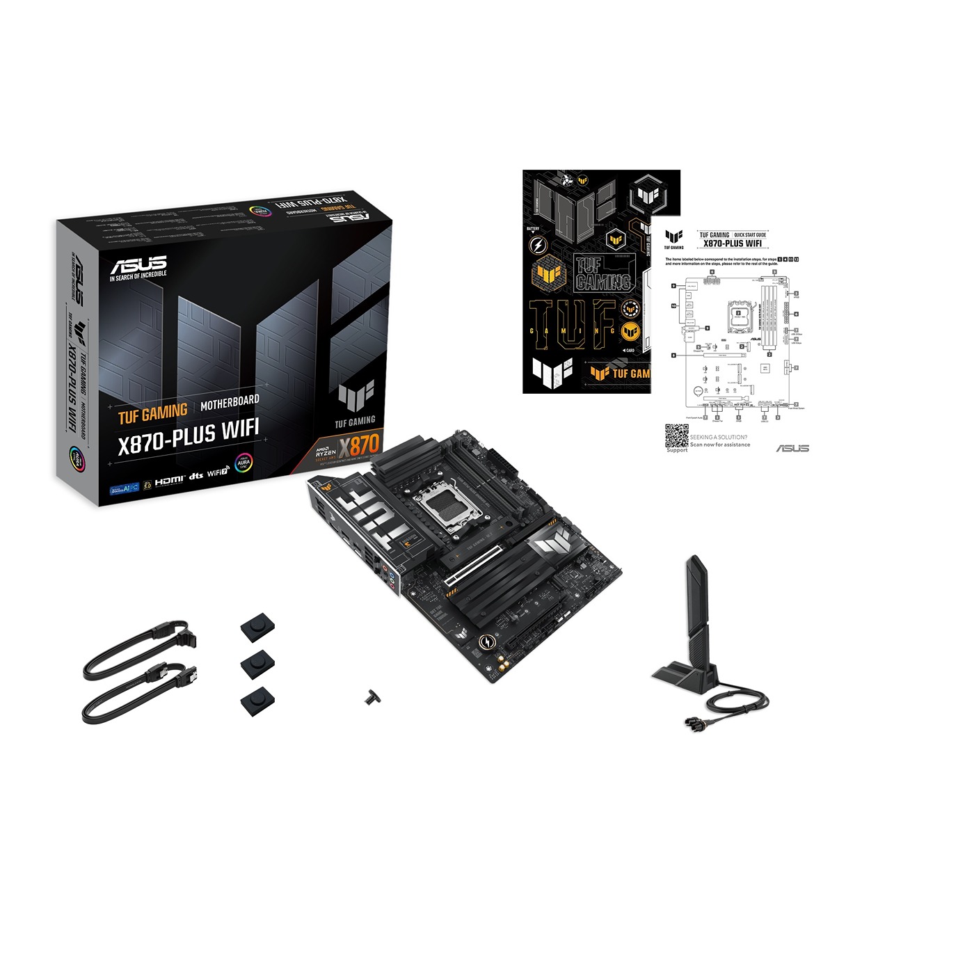 Obrázek ASUS TUF GAMING X870-PLUS WIFI/AM5/ATX