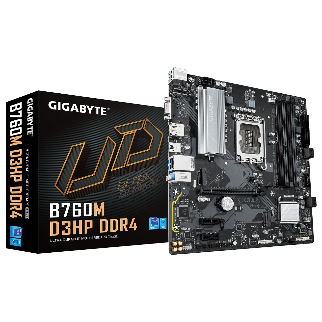 Obrázek GIGABYTE B760M D3HP DDR4/LGA 1700/mATX