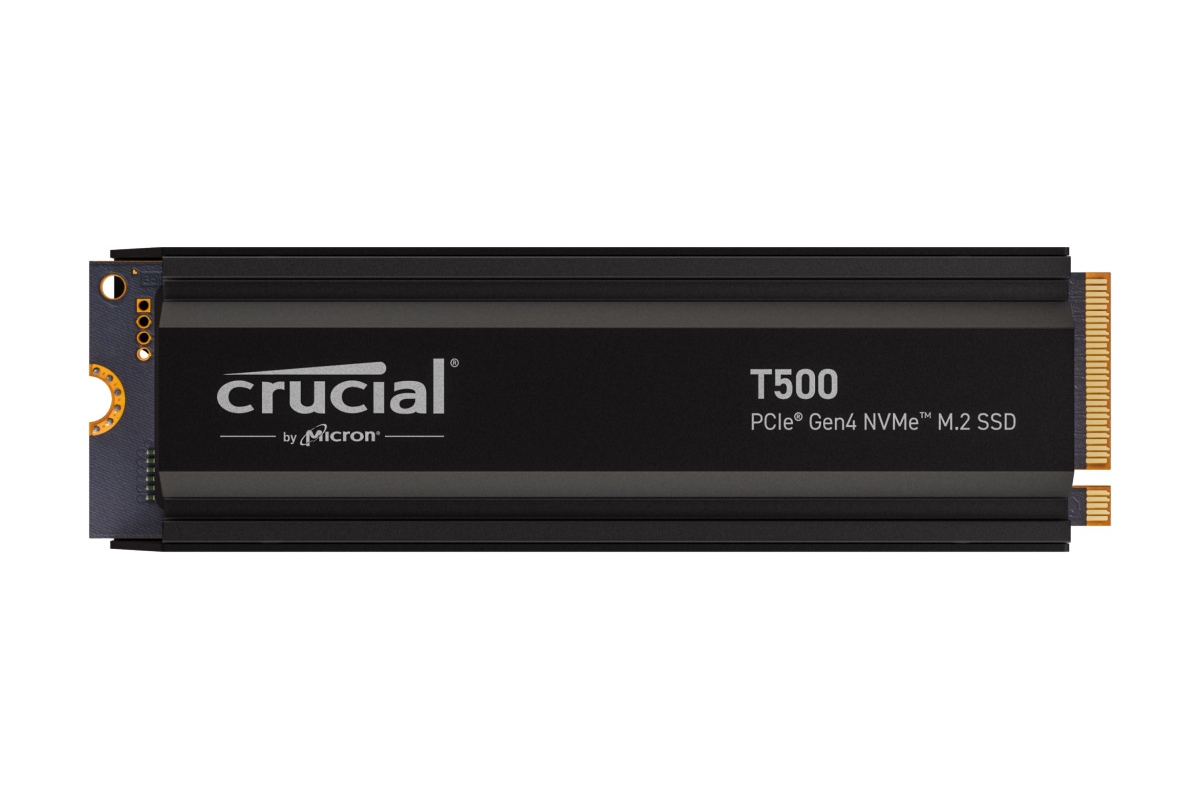 Crucial T500/4TB/SSD/M.2 NVMe/Černá/Heatsink/5R