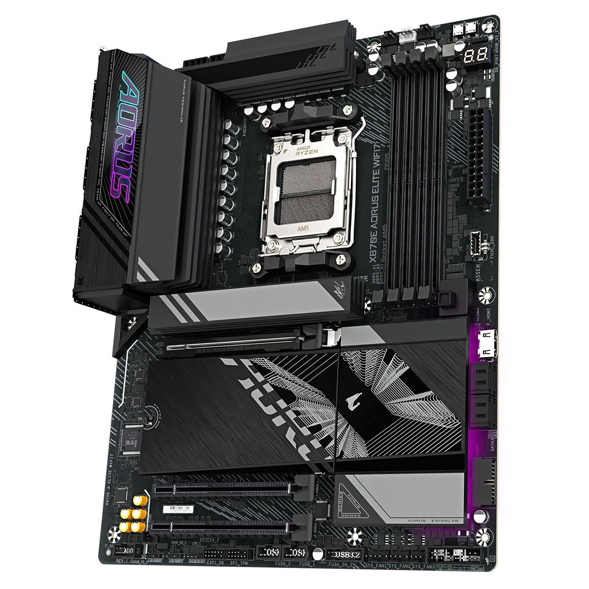 Obrázek GIGABYTE X870E AORUS ELITE WIFI7/AM5/ATX