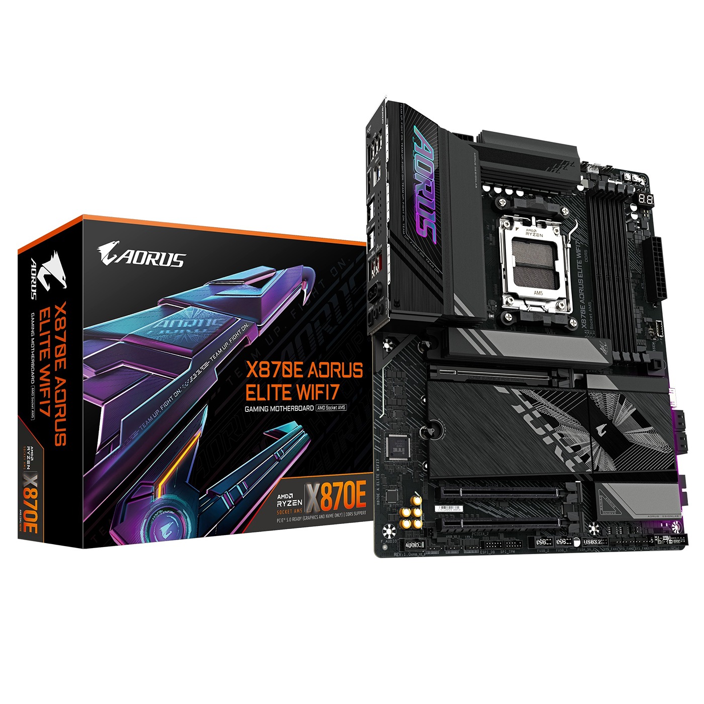 Obrázek GIGABYTE X870E AORUS ELITE WIFI7/AM5/ATX