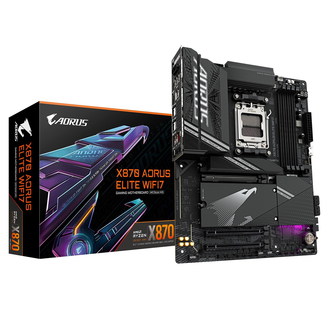 Obrázek GIGABYTE X870 AORUS ELITE WIFI7/AM5/ATX