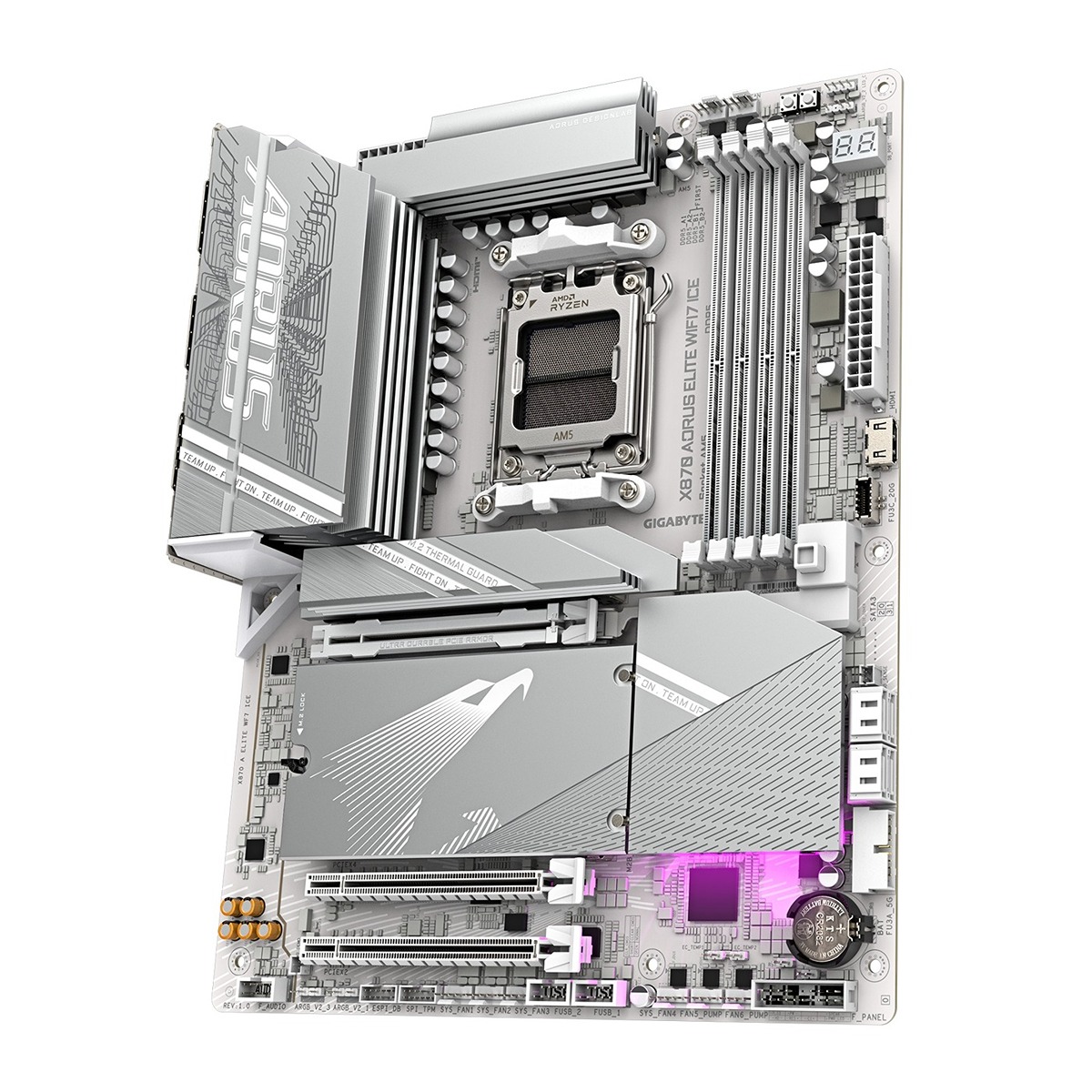 Obrázek GIGABYTE X870 AORUS ELITE WIFI7 ICE/AM5/ATX