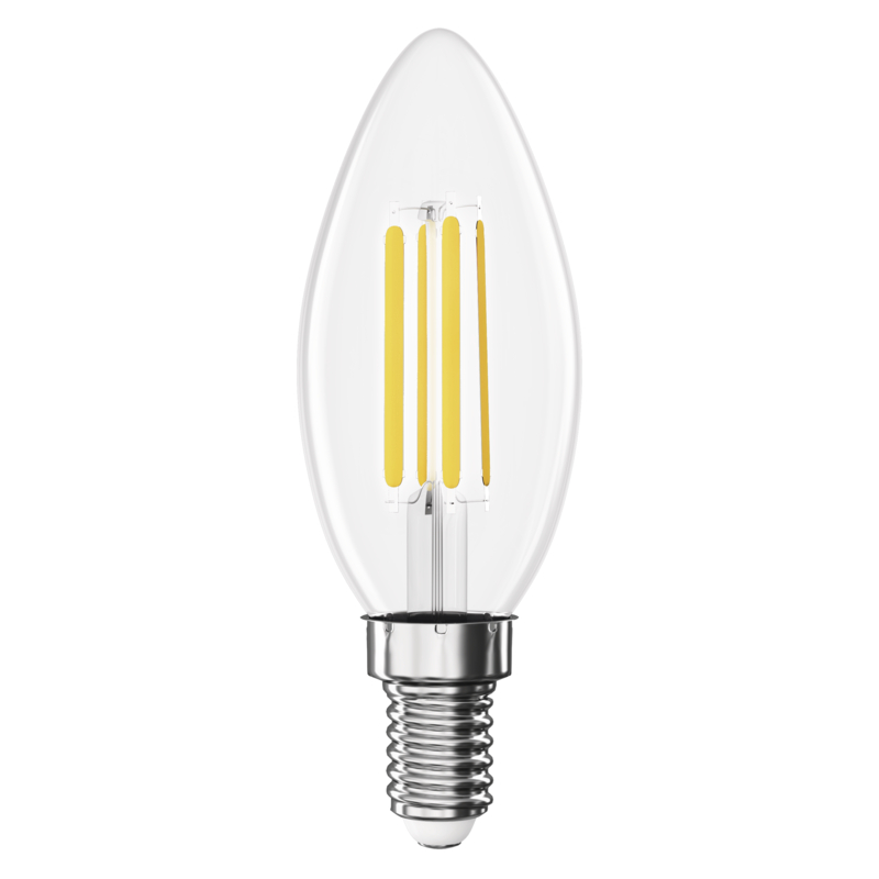 Obrázek EMOS LED FLM CANDLE 3,8W(60W) 806lm E14 NW A CLASS