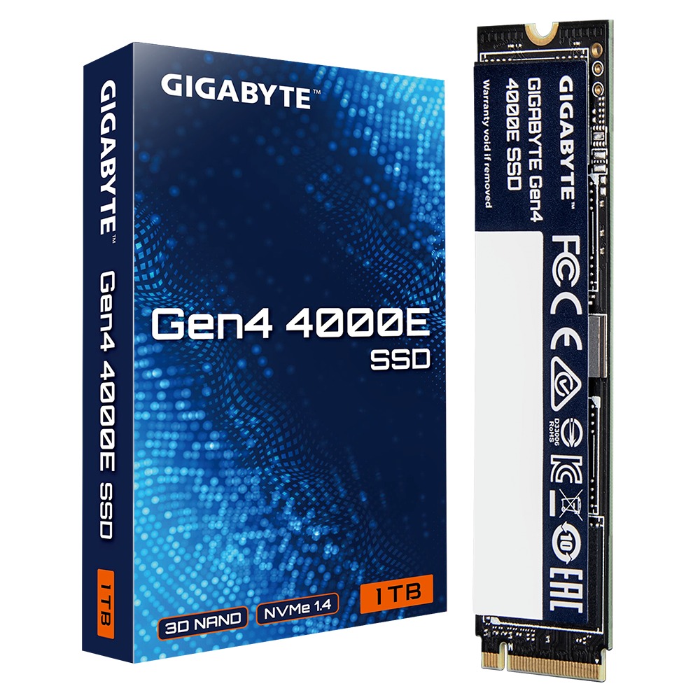 Obrázek Gigabyte Gen4 4000E/1TB/SSD/M.2 NVMe/3R