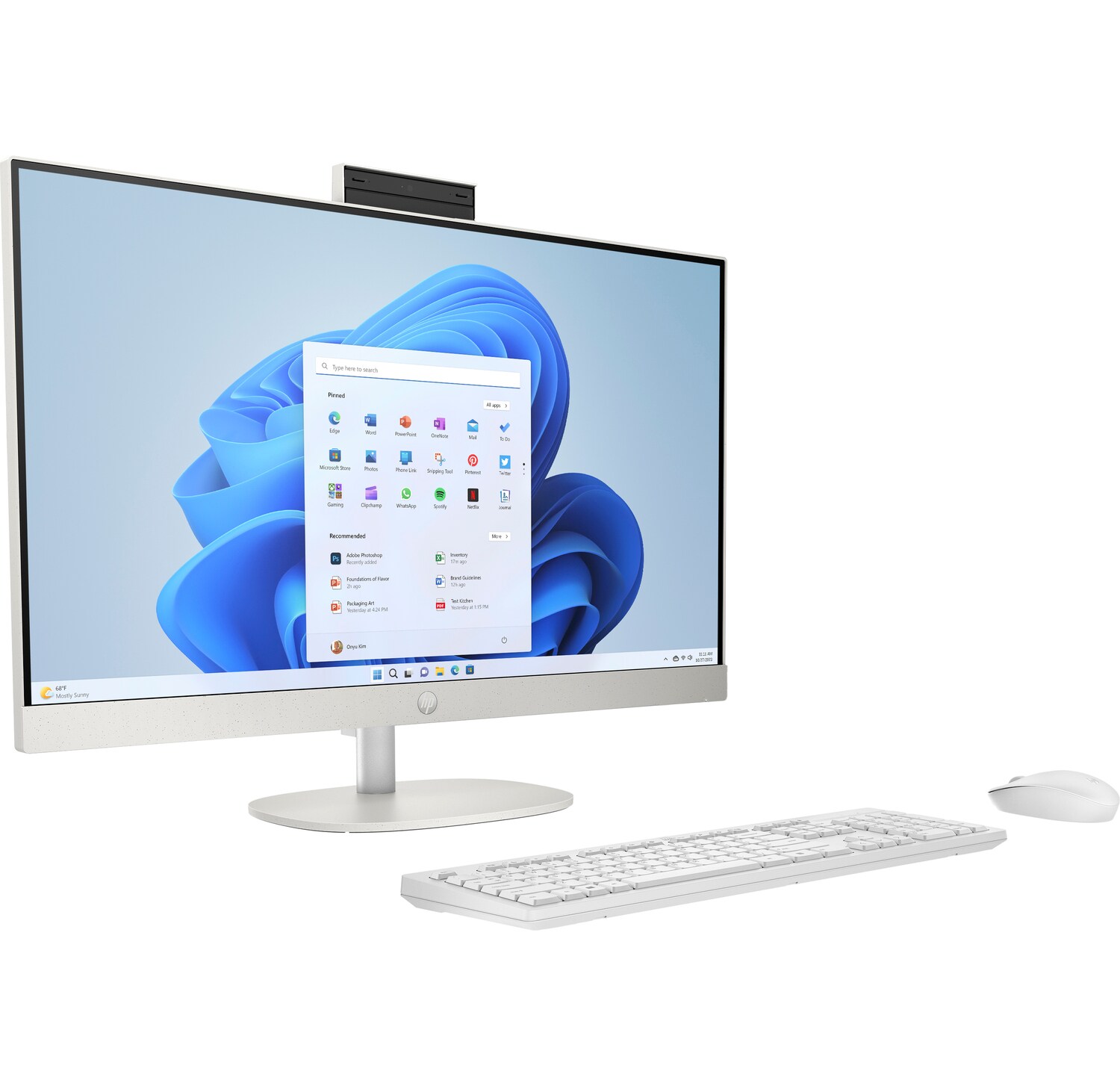 Obrázek HP 27/27-cr1006nc/27"/FHD/U5-125U/16GB/1TB SSD/4C-iGPU/W11H/White/2R