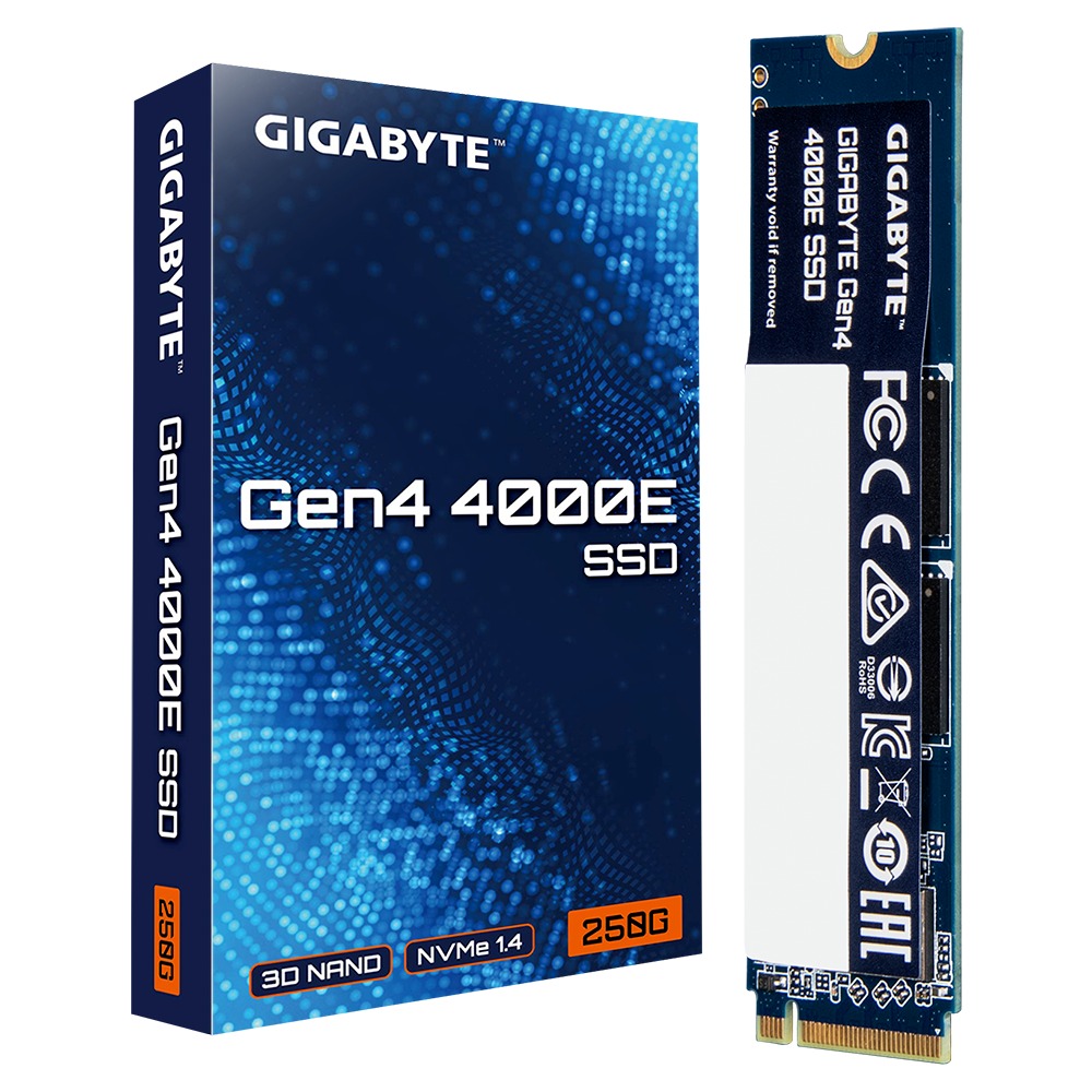 Obrázek Gigabyte Gen4 4000E/250GB/SSD/M.2 NVMe/3R