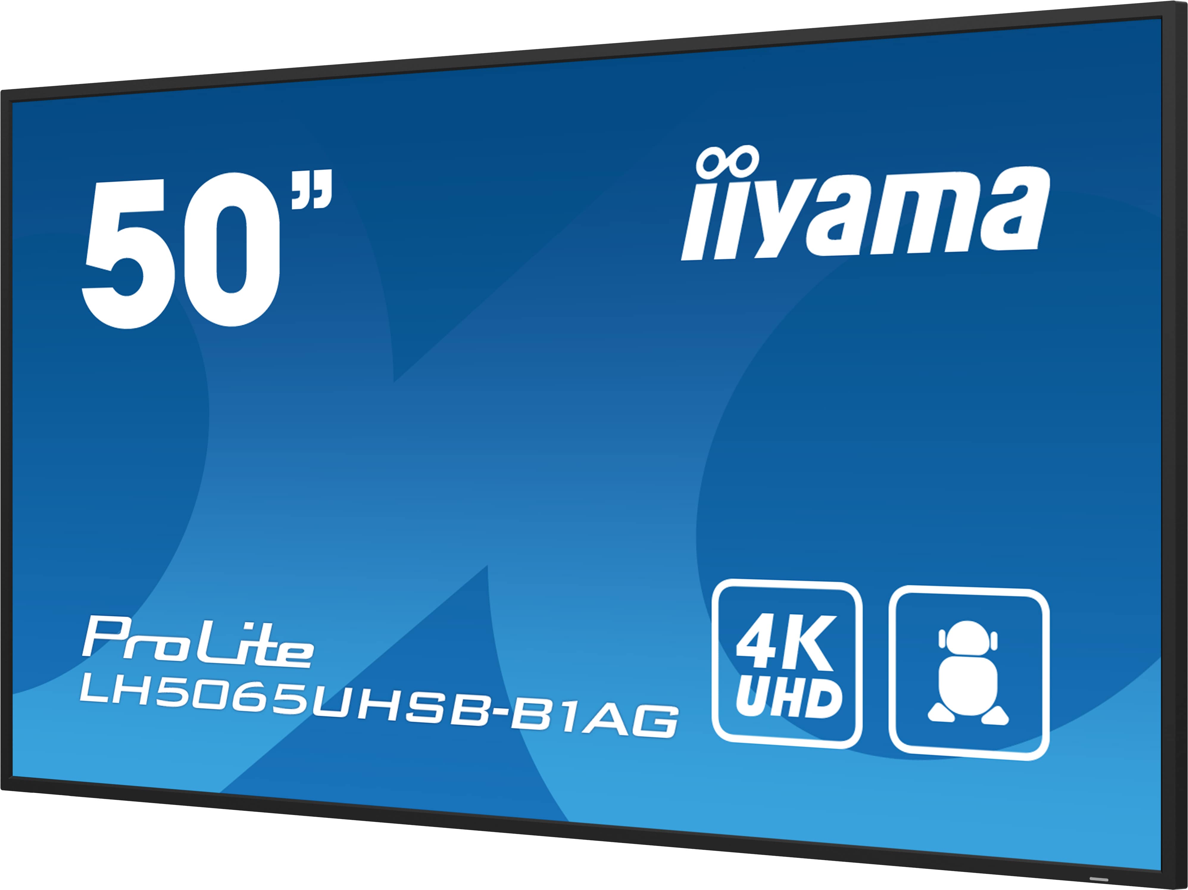 Obrázek 50" iiyama LH5065UHSB-B1AG:VA,4K UHD,Android,24/7