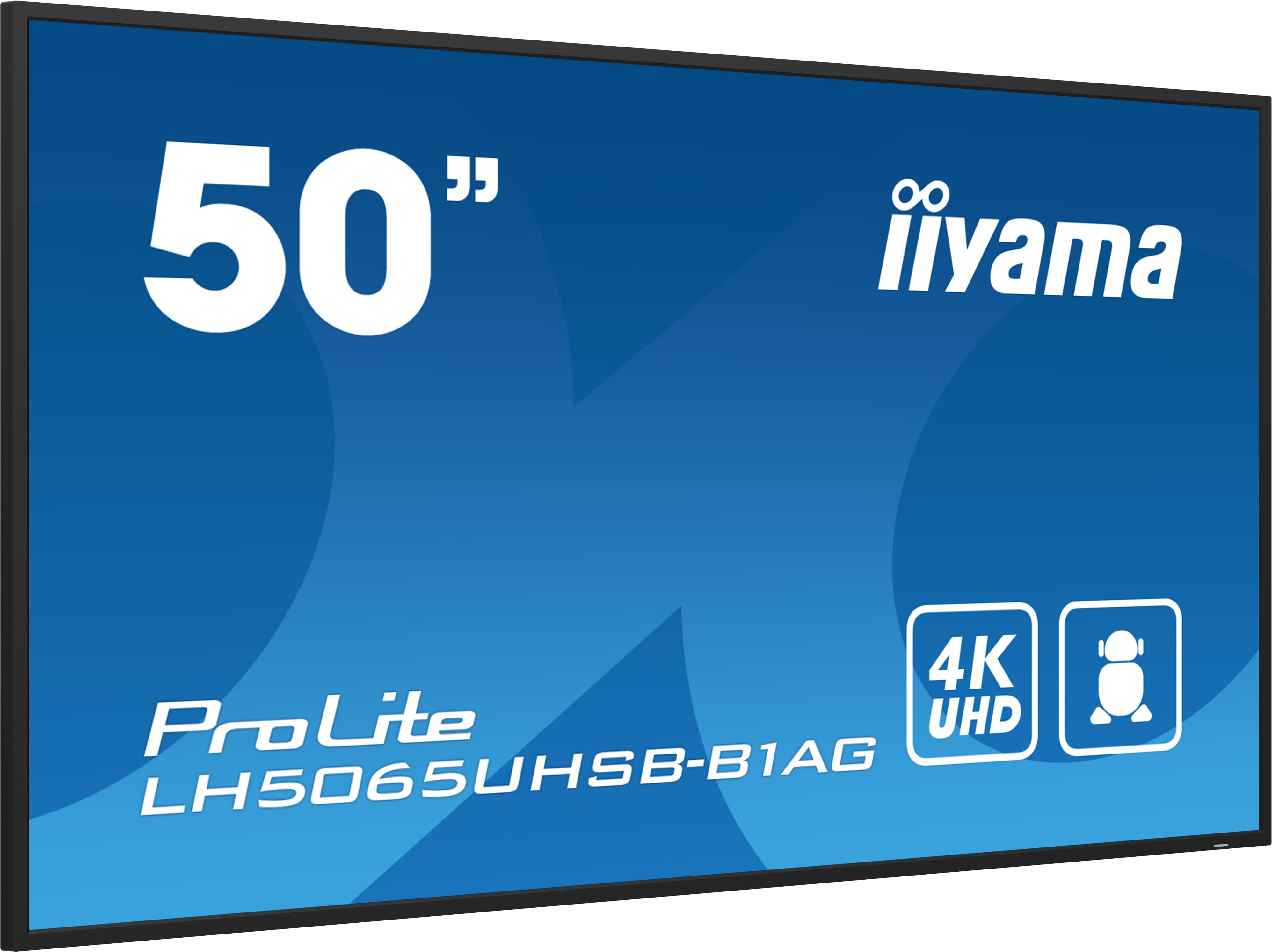 Obrázek 50" iiyama LH5065UHSB-B1AG:VA,4K UHD,Android,24/7