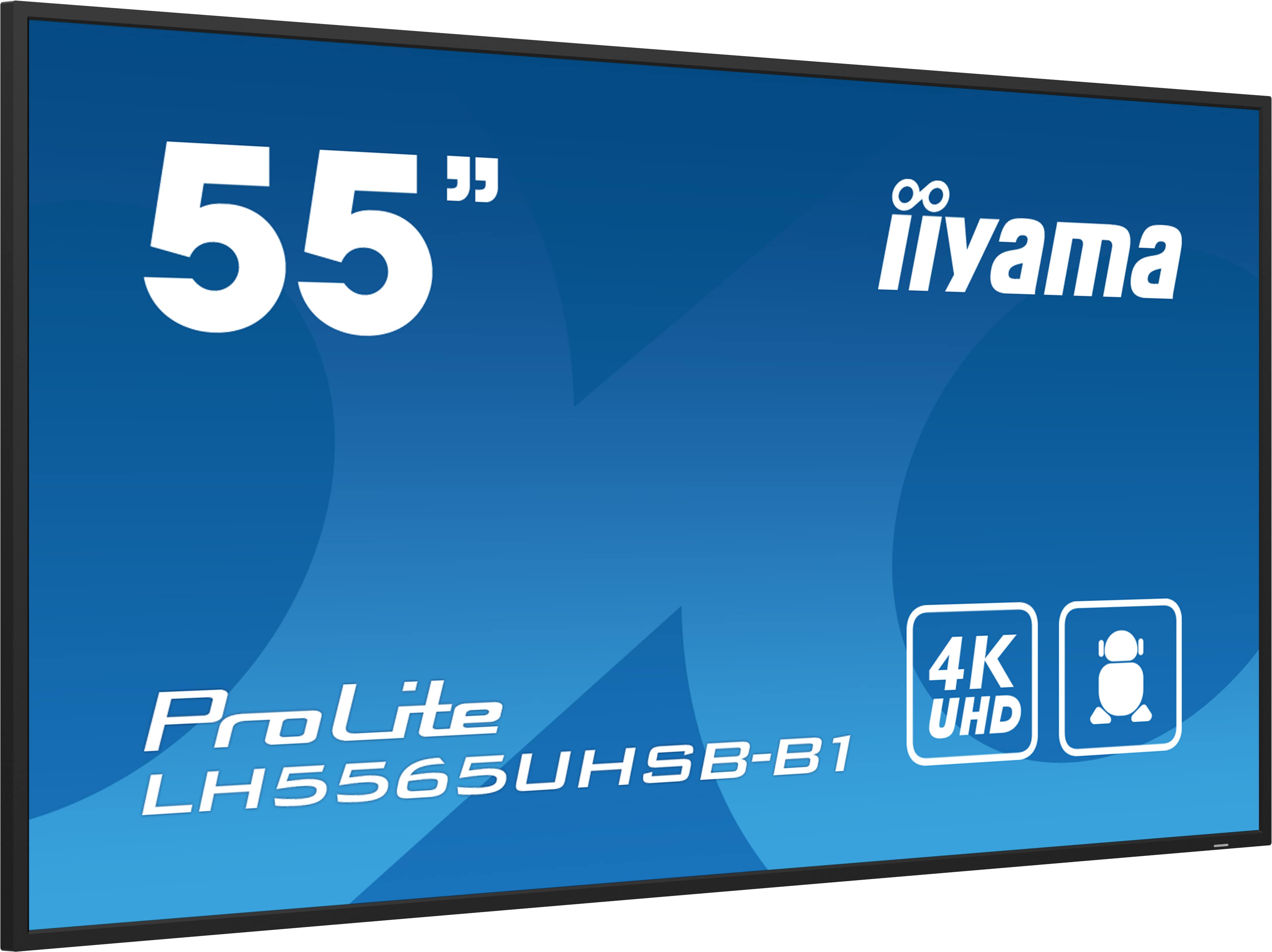 Obrázek 55" iiyama LH5565UHSB-B1: IPS,4K UHD,Android,24/7