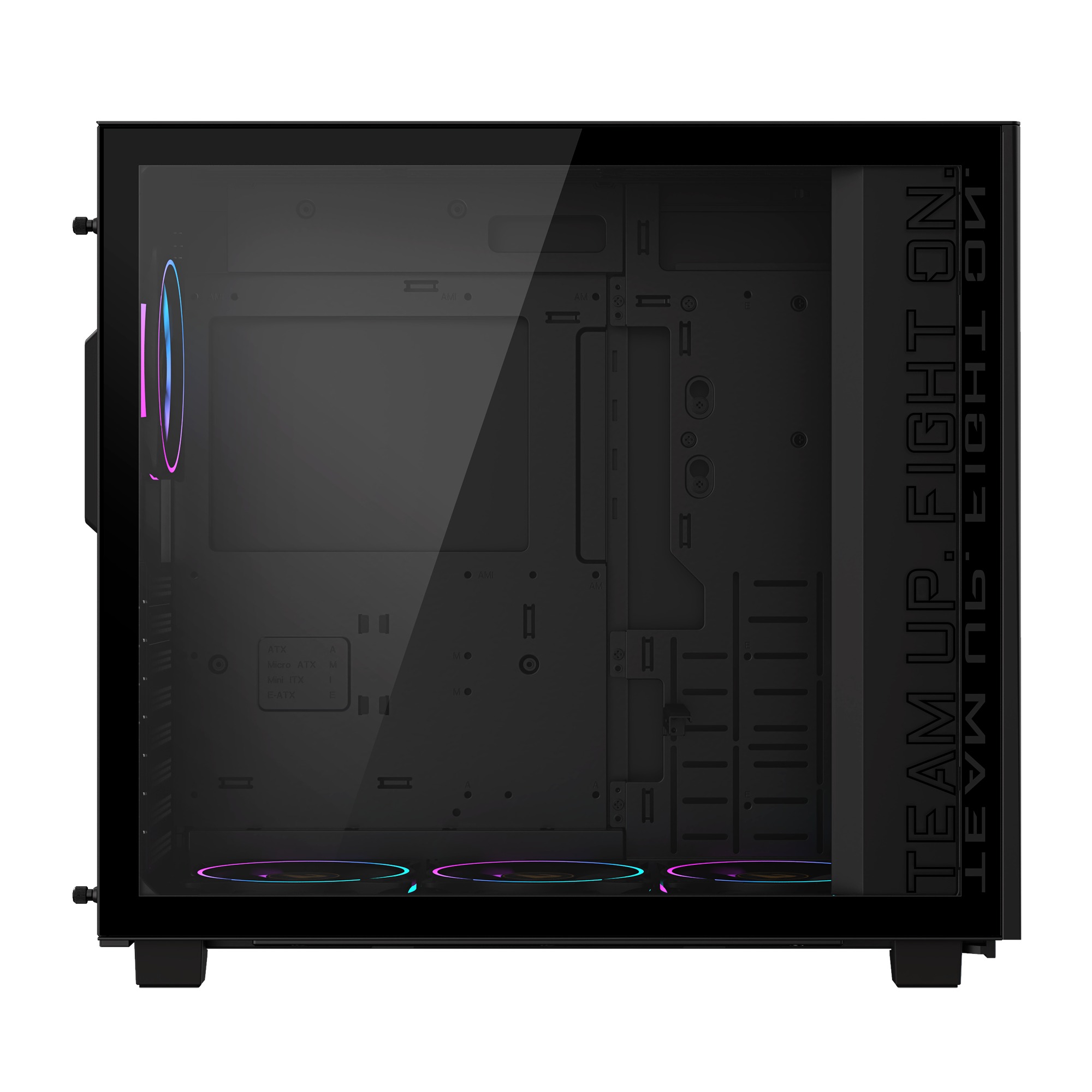 Obrázek GIGABYTE AORUS C400 GLASS/Midi Tower/Transpar./Černá