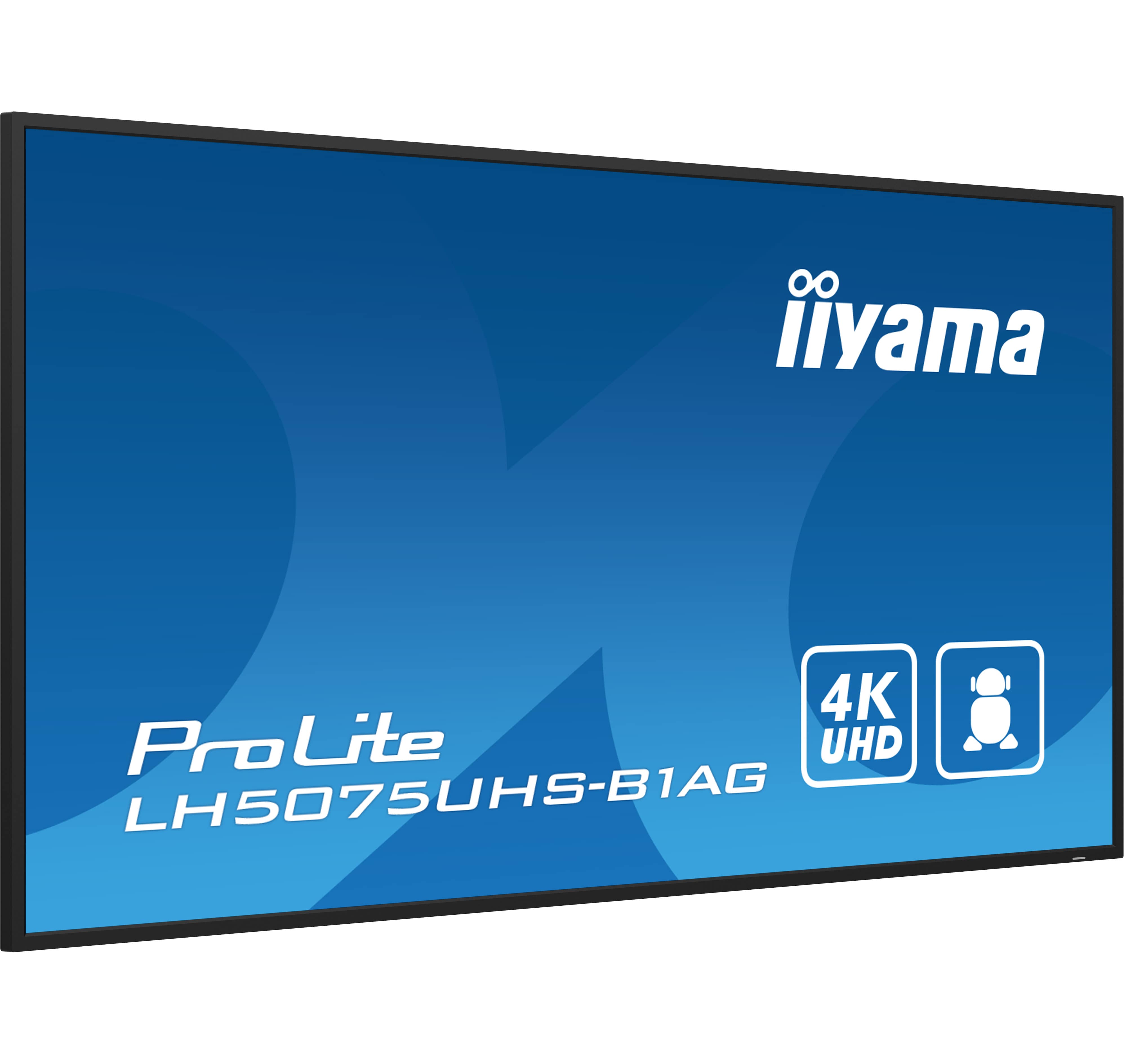 Obrázek 50" iiyama LH5075UHS-B1AG:VA,4K UHD,Android,24/7