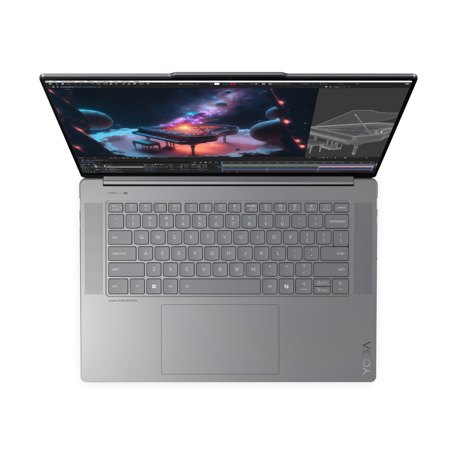 Obrázek Lenovo Yoga Slim 7/15ILL9/U7-258V/15,3"/2880x1800/T/32GB/1TB SSD/Arc 140V/W11H/Gray/3R