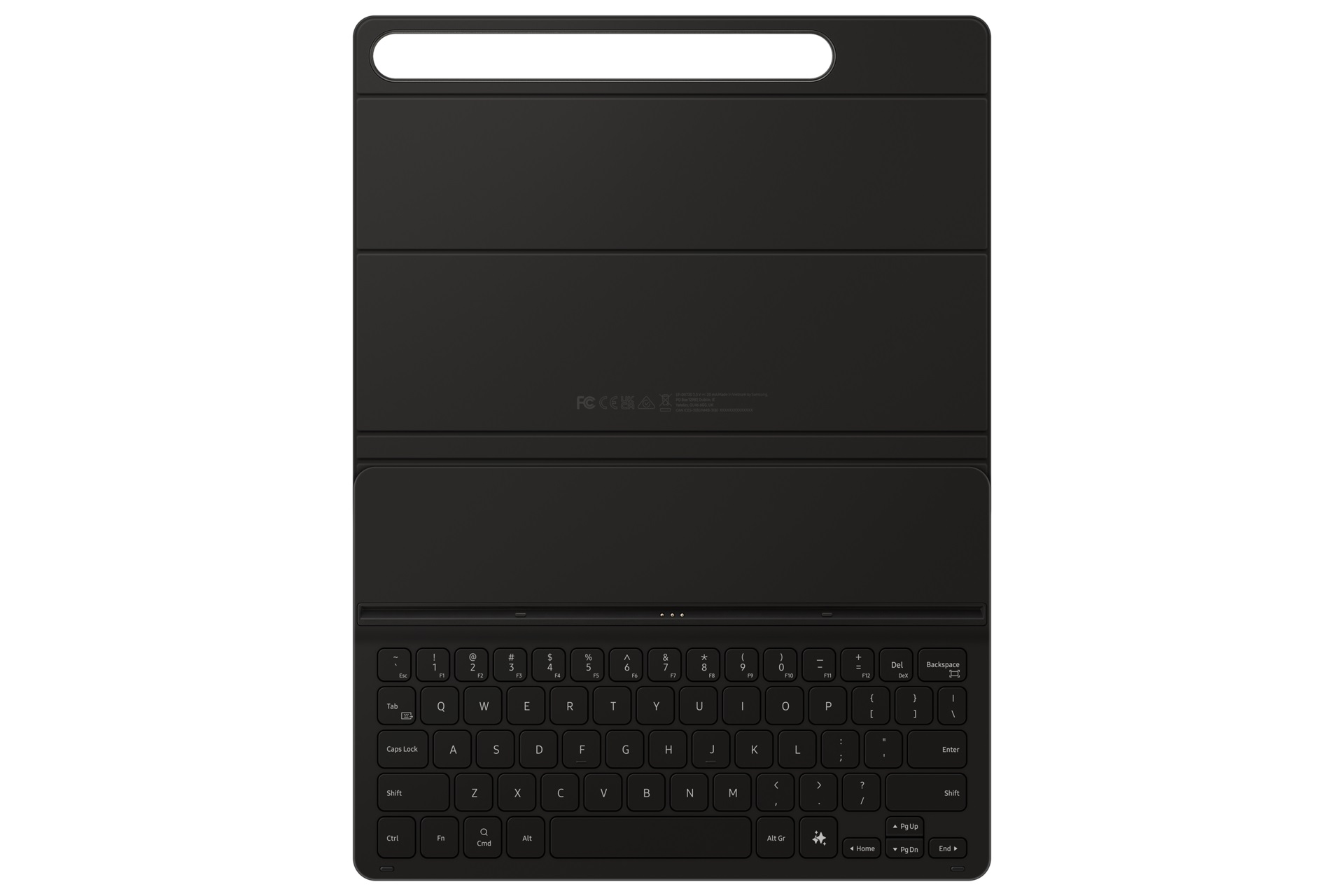 Obrázek Samsung Ochranný kryt s klávesnicí pro Tab S9/S9 FE Black