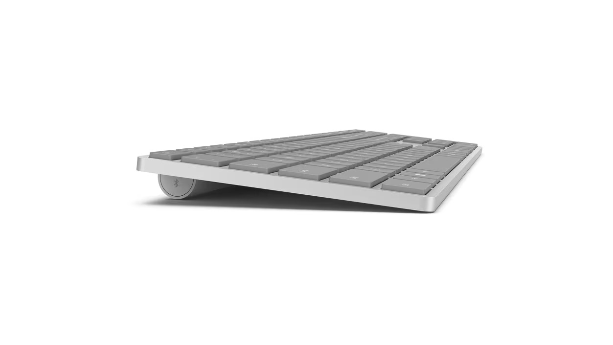 Obrázek Microsoft Surface Keyboard (2. edice)/Bezdrátová Bluetooth/US layout/Šedá