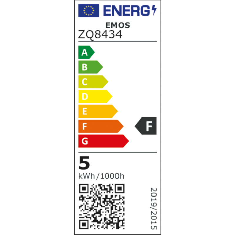 Obrázek EMOS LED CLS MR16 4,5W(31W) 380lm GU5.3 NW