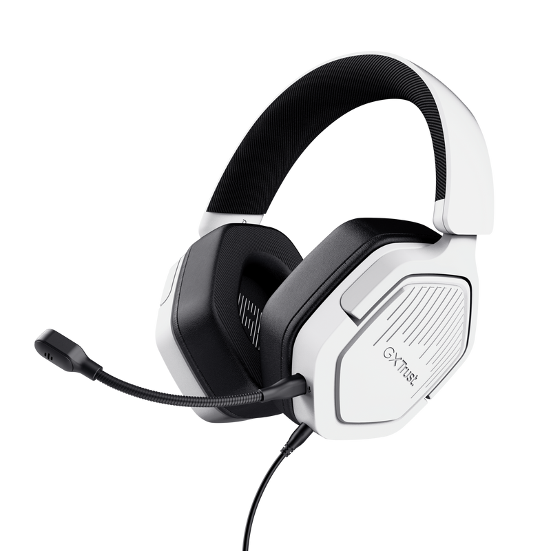 Obrázek TRUST GXT492W CARUS HEADSET WHITE