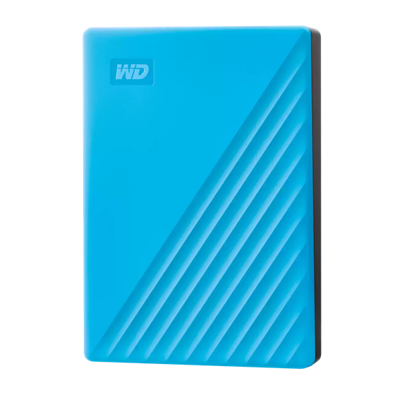 Ext. HDD 2,5" WD My Passport 6TB USB 3.0. modrý