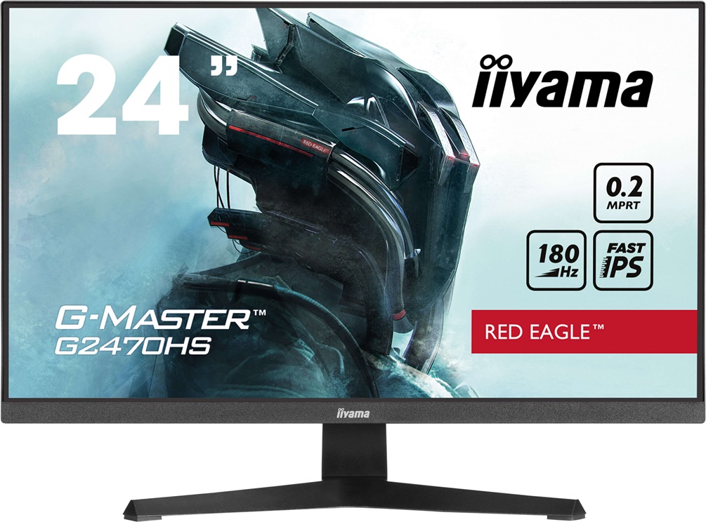 iiyama G-Master/G2470HS-B1/23,8"/IPS/FHD/180Hz/0,2ms/Black/3R