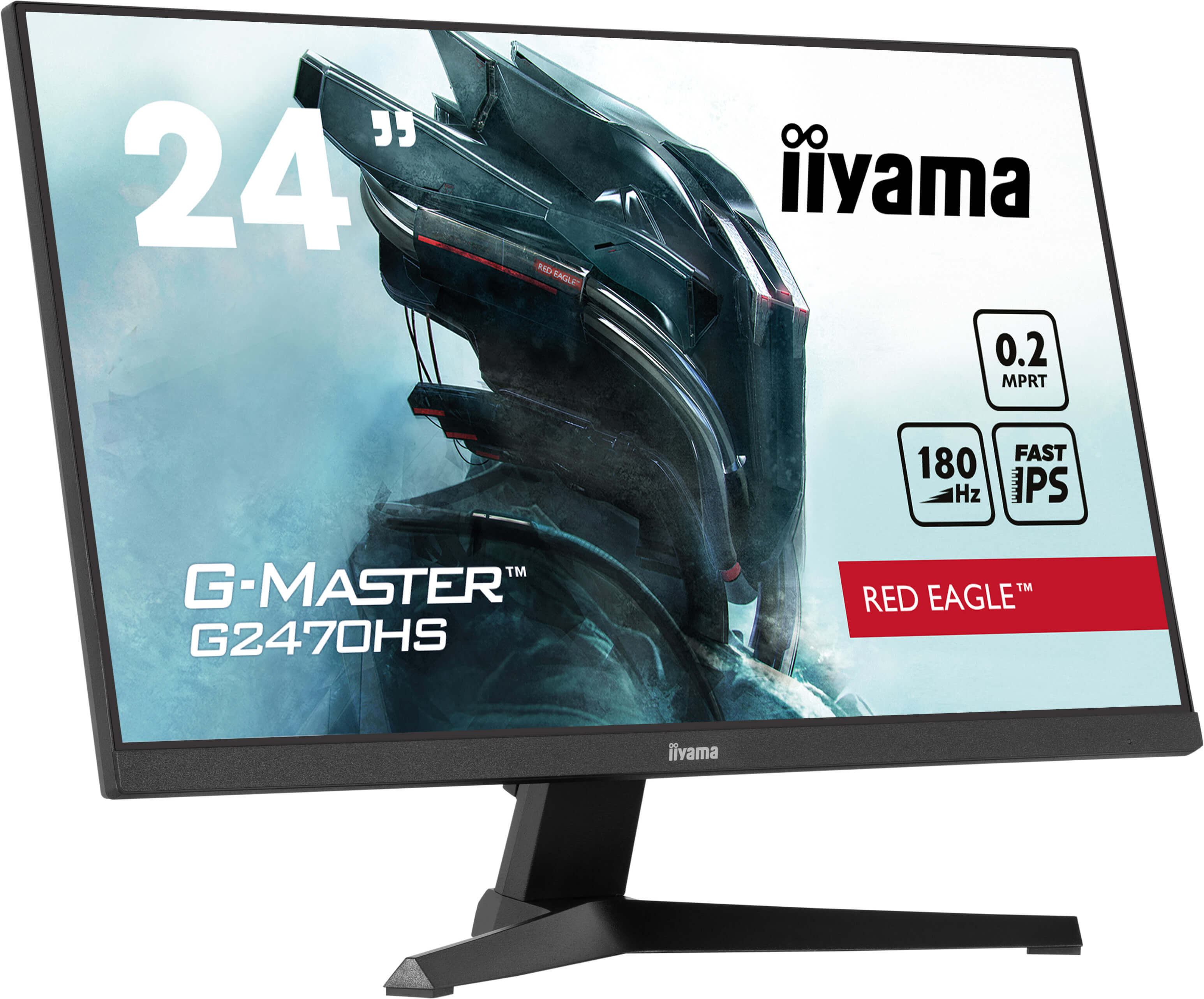 Obrázek iiyama G-Master/G2470HS-B1/23,8"/IPS/FHD/180Hz/0,2ms/Black/3R