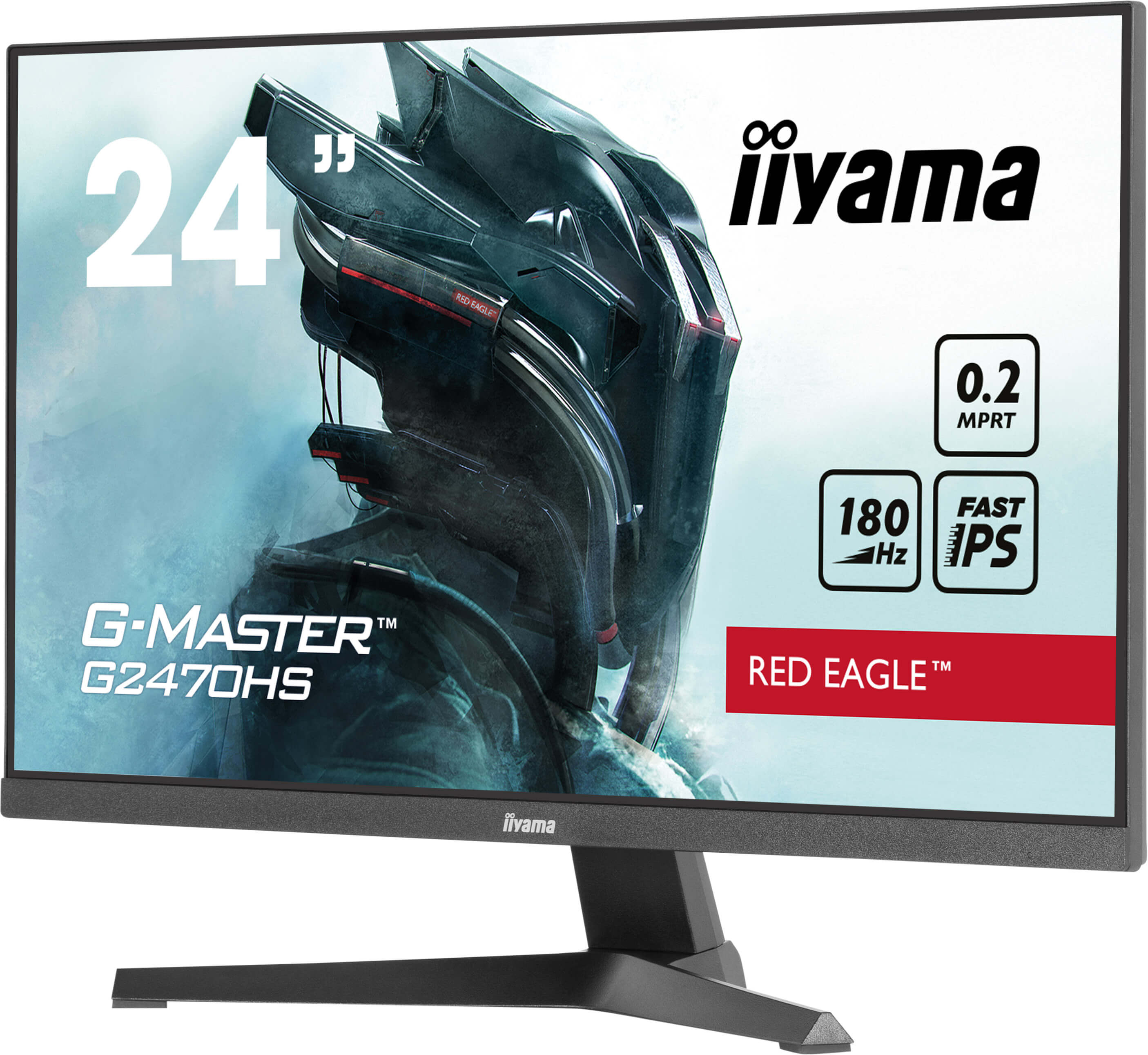 Obrázek iiyama G-Master/G2470HS-B1/23,8"/IPS/FHD/180Hz/0,2ms/Black/3R