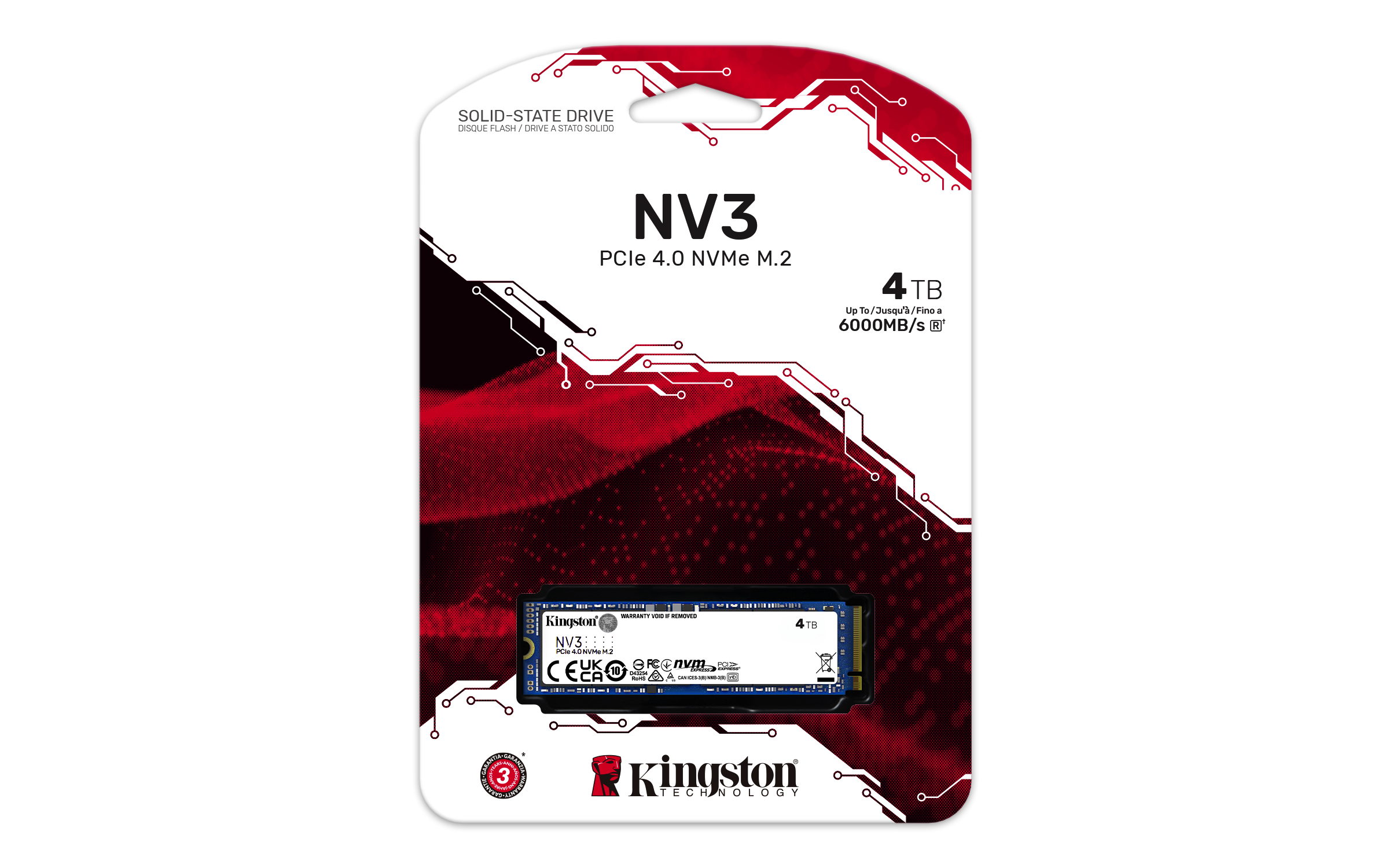 Obrázek 4000GB SSD NV3  KS M.2 PCIe 4.0 NVMe