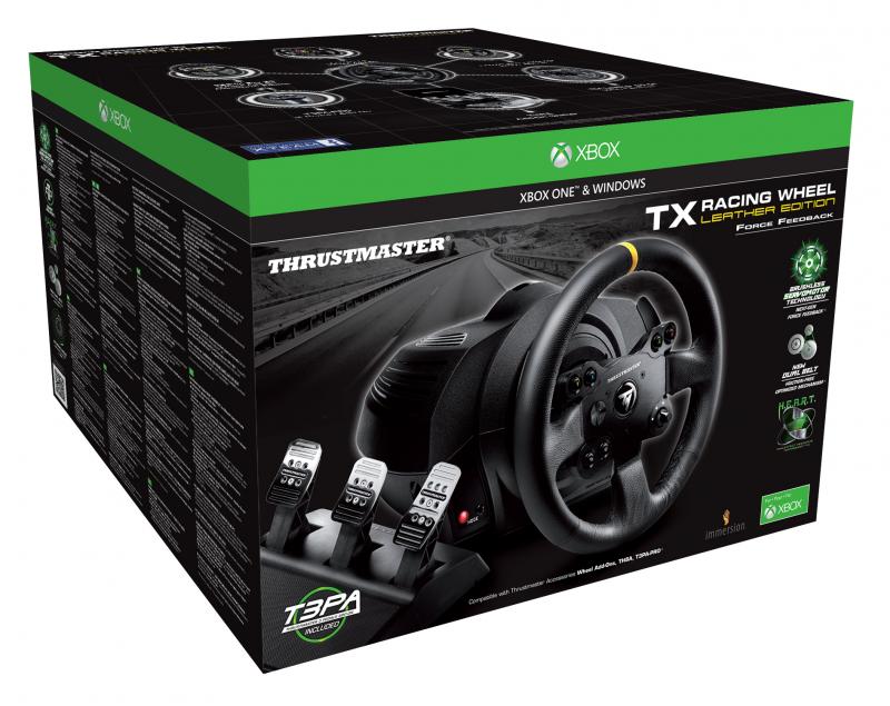 Obrázek Thrustmaster Sada volantu a pedálů TX Leather Edition pro Xbox One a PC