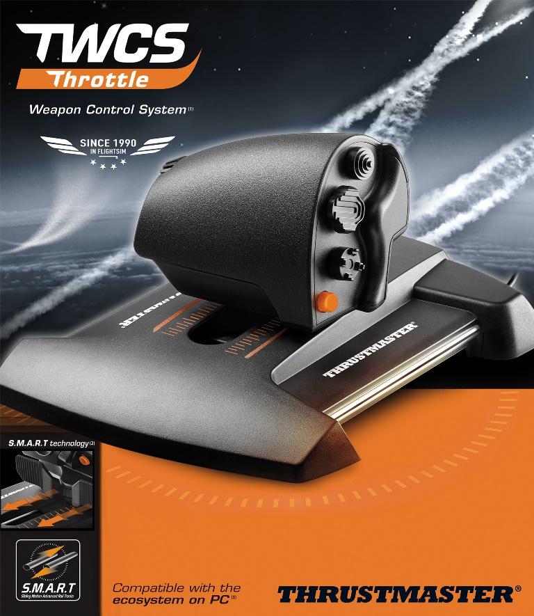 Obrázek Thrustmaster plynový pedál TWCS THROTTLE pro PC