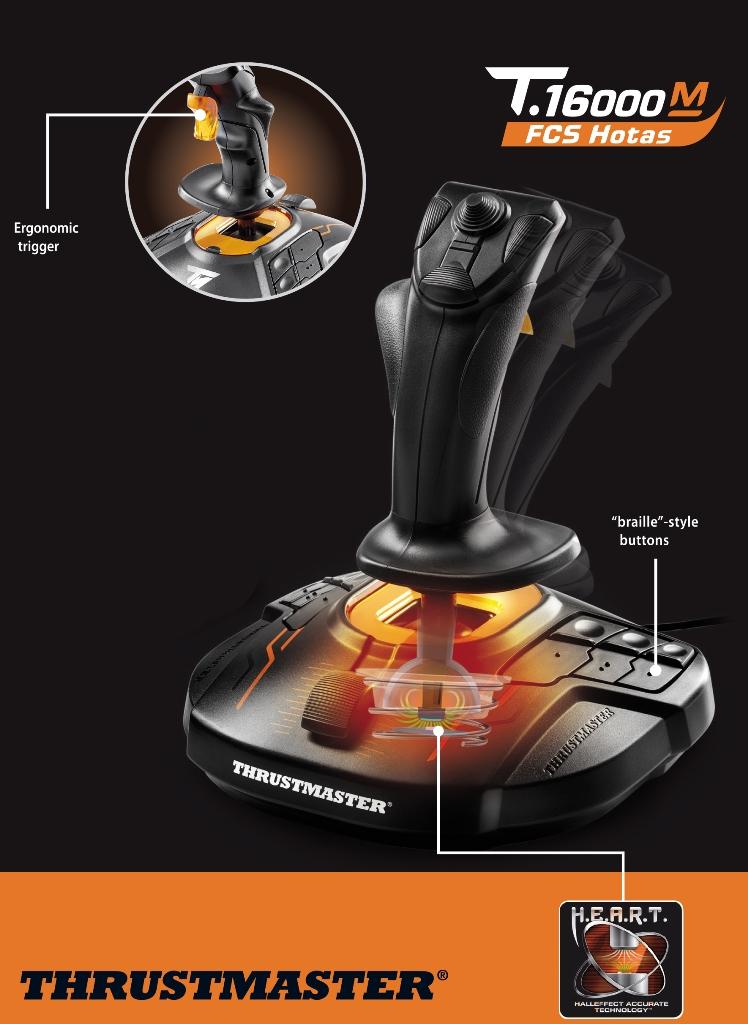 Obrázek Thrustmaster Joystick T16000M FCS pro PC