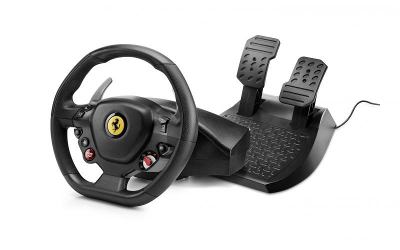 Thrustmaster Sada volantu a pedálů T80 Ferrari 488 GTB Edition pro PS4 a PC