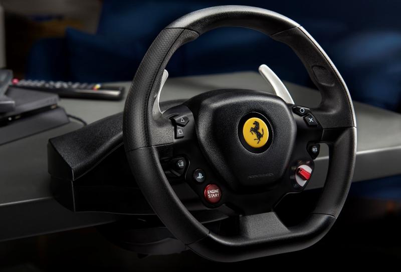 Obrázek Thrustmaster Sada volantu a pedálů T80 Ferrari 488 GTB Edition pro PS5, PS4 a PC 