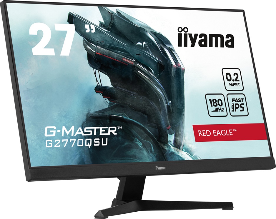 Obrázek iiyama G-Master/G2770QSU-B6/27"/IPS/QHD/180Hz/0,2ms/Black/3R