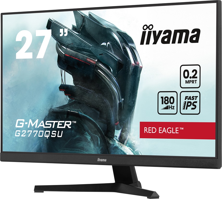 Obrázek iiyama G-Master/G2770QSU-B6/27"/IPS/QHD/180Hz/0,2ms/Black/3R