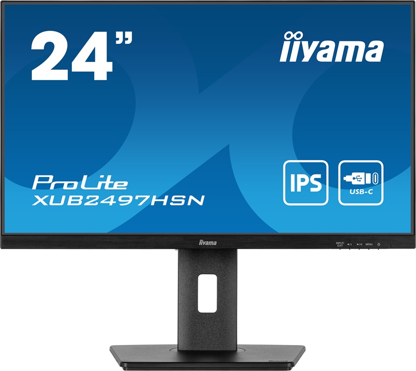 iiyama ProLite/XUB2497HSN-B2/23,8"/IPS/FHD/100Hz/1ms/Black/3R