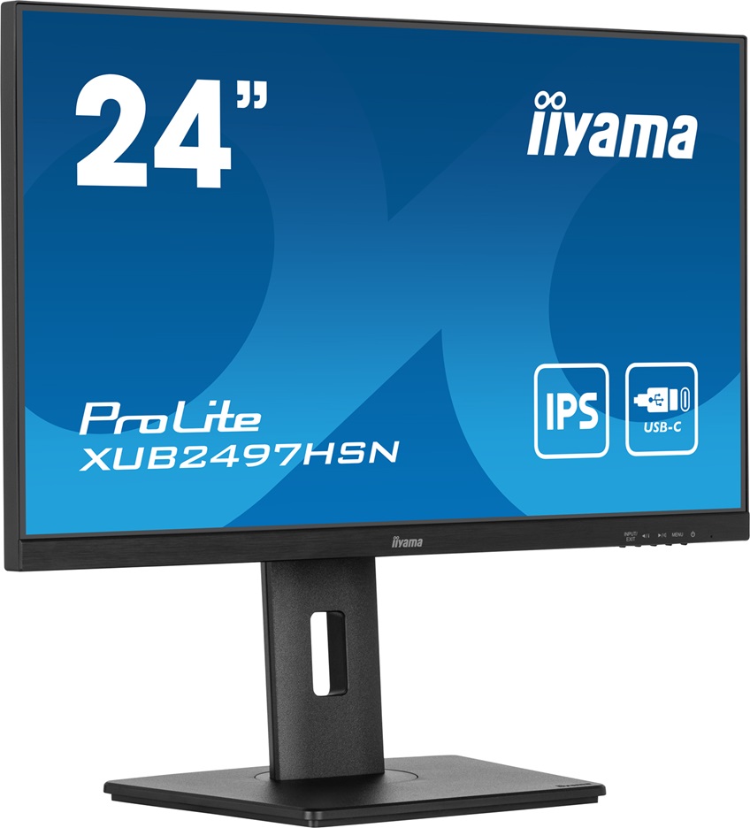 Obrázek iiyama ProLite/XUB2497HSN-B2/23,8"/IPS/FHD/100Hz/1ms/Black/3R