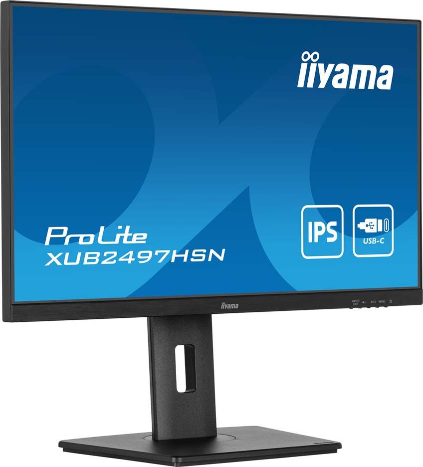 Obrázek iiyama ProLite/XUB2497HSN-B2/23,8"/IPS/FHD/100Hz/1ms/Black/3R