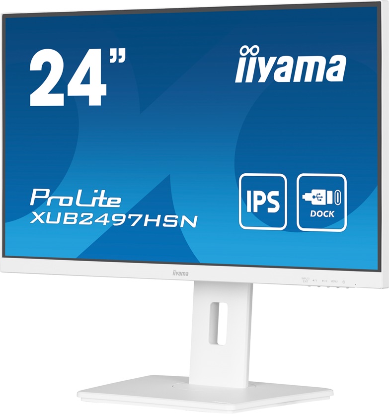 Obrázek iiyama ProLite/XUB2497HSN-W2/23,8"/IPS/FHD/100Hz/1ms/White/3R