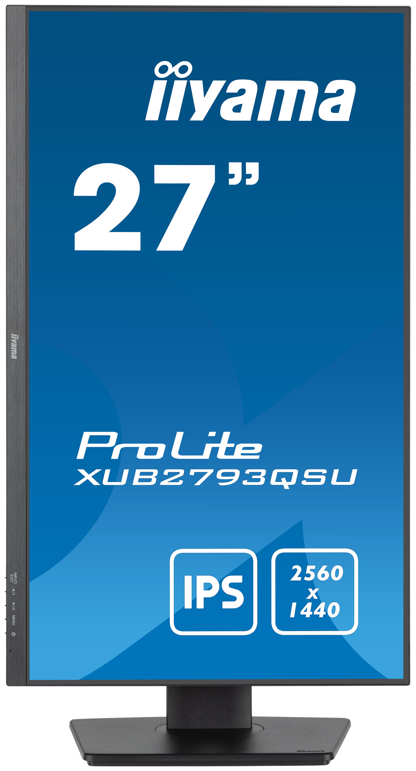 Obrázek iiyama ProLite/XUB2793QSU-B7/27"/IPS/QHD/100Hz/1ms/Black/3R