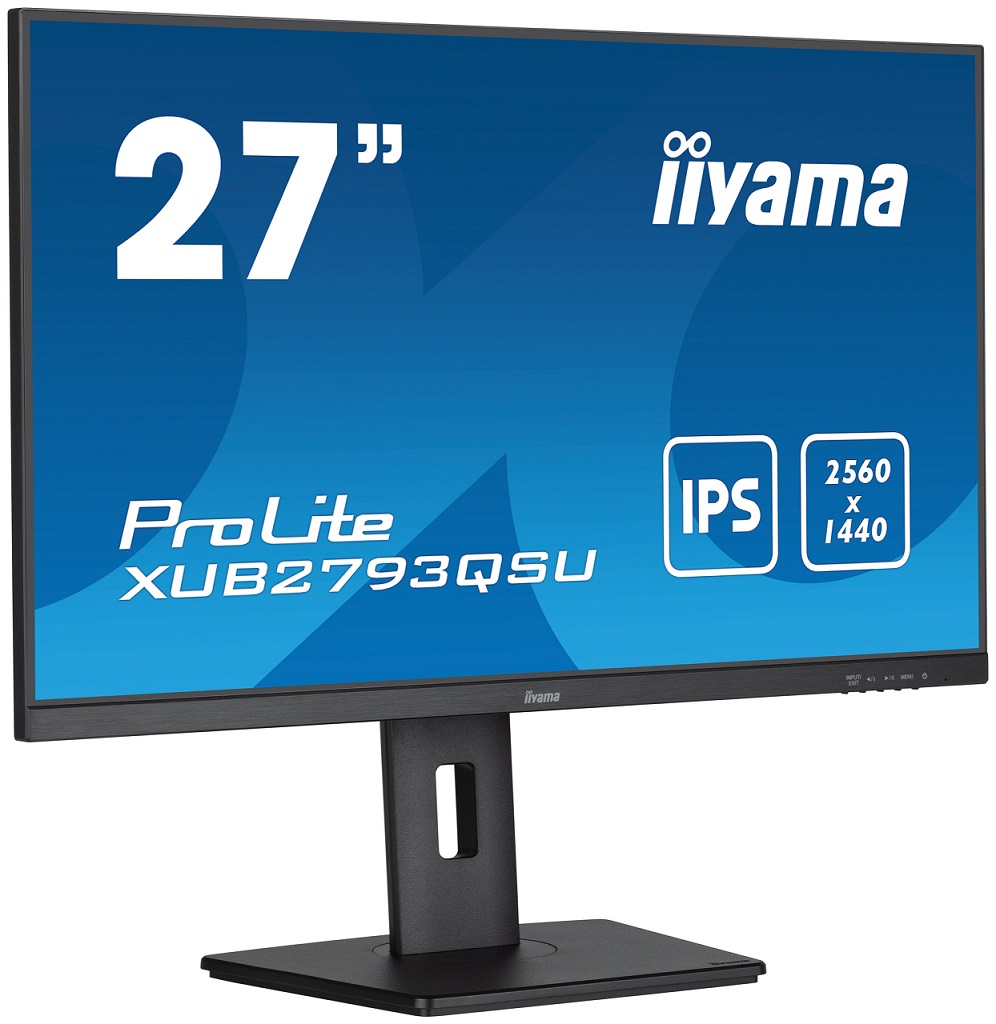 Obrázek iiyama ProLite/XUB2793QSU-B7/27"/IPS/QHD/100Hz/1ms/Black/3R